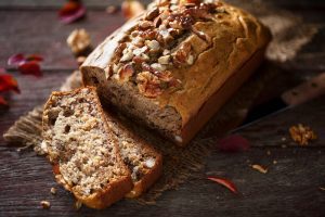 Recette Pour Cuisiner Avec Les Enfants : Cake À La Banane, Streusel Amande