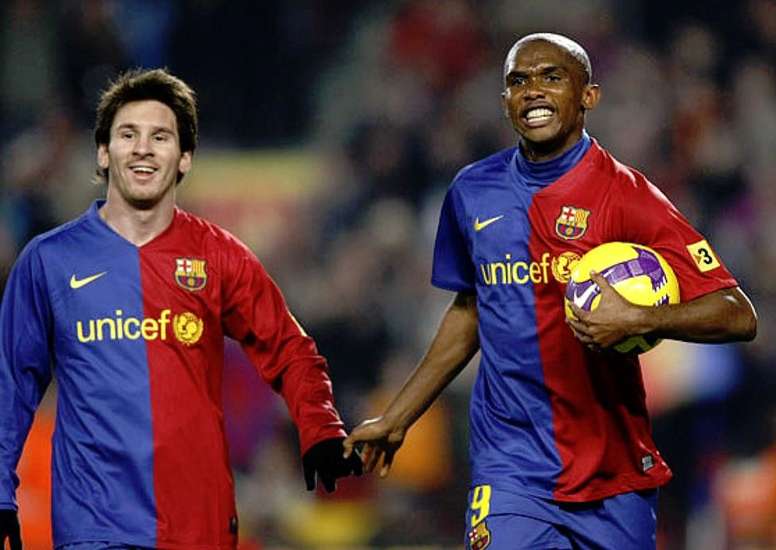 Samuel Eto’o : « Je n’ai pas joué avec Messi, il a joué avec moi »