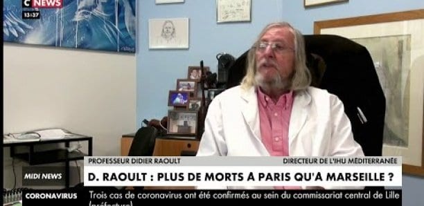 Selon Didier Raoult, La Mortalité Du Coronavirus Est 5 Fois Plus Forte À Paris Qu’à Marseille