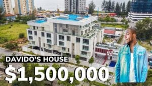 À L’intérieur De La Villa De Davido À 1,5 Million De Dollars À Lagos (Video)