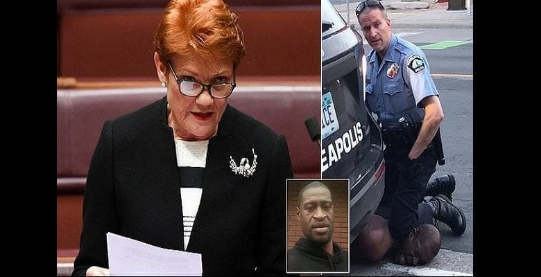 “George Floyd était un criminel, un dangereux voyou”: les propos choquants d’une politicienne australienne sur le meurtre de l’Afro-américain ﻿