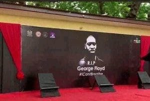 Le Ghana Organise Sa Propre Cérémonie En Hommage À George Floyd