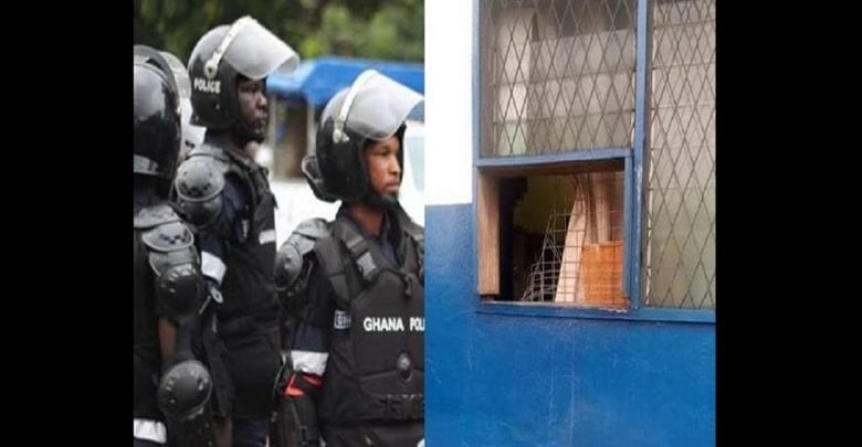 Ghana: Un Commissariat Braqué Par Un Groupe De Voleurs- Photos