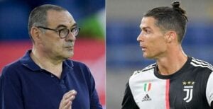 Juve: Cristiano Ronaldo Taclé Par Son Entraineur Maurizio Sarri