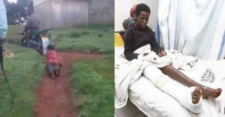 Kenya: Un Policier Traîne Une Femme Attachée À Sa Moto Le Long De La Route (Vidéo)