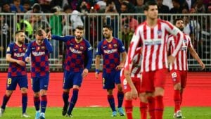 Le Fc Barcelone Cale Devant L’atlético Madrid Et Laisse Un Boulevard Au Real Madrid (Résumé En Vidéo)