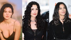 Monica Bellucci Ultra-Sexy : Maxi Décolleté, Cheveux Plaqués Et Bouche Rouge (Wow !)