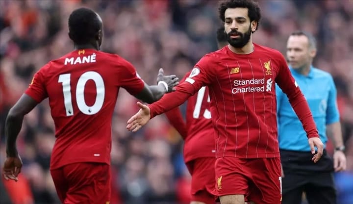 Sadio Man Et Mohamed Salah Artisans Du Titre De Liverpool En Premier League
