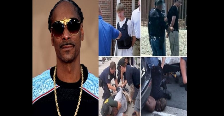 Snoop Dogg Montre La Différence Entreles Arrestationsmeurtriers Blancs Hommes Noirs Non Armés