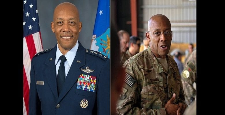 Un Afro Américain Nommé Chef D’état Major Us Air Force Une Première Dans L’histoire États Unis