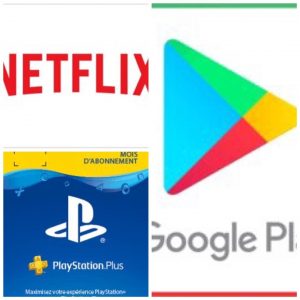 Faites Plus Facilement Votre Abonnement Netflix, L&Rsquo;Achat De Vos Portefeuilles  Playstation Pour Les Jeux En Ligne Et Autres Paiements