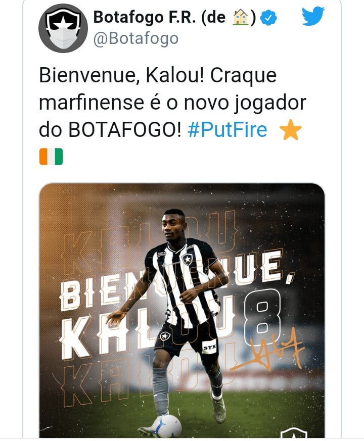 Football Salomon Kalou Sengage Avec Botafogo Au Bresil Doingbuzz
