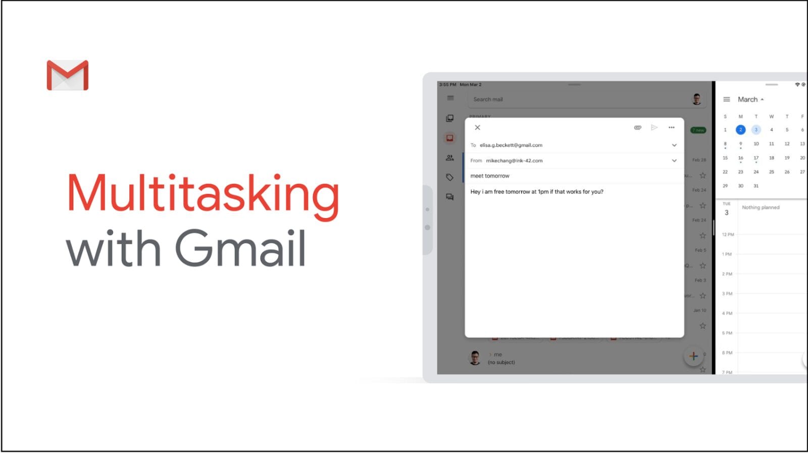 Gmail S’adapte Enfin Au Split View Sur Ipad