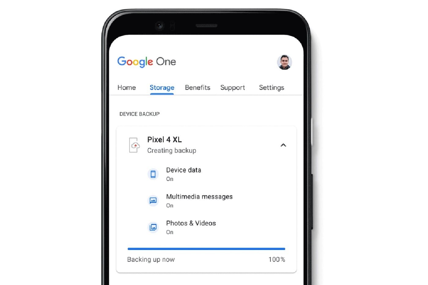 Google One Propose Une Sauvegarde Gratuitevotre Smartphone Ios Ou Android
