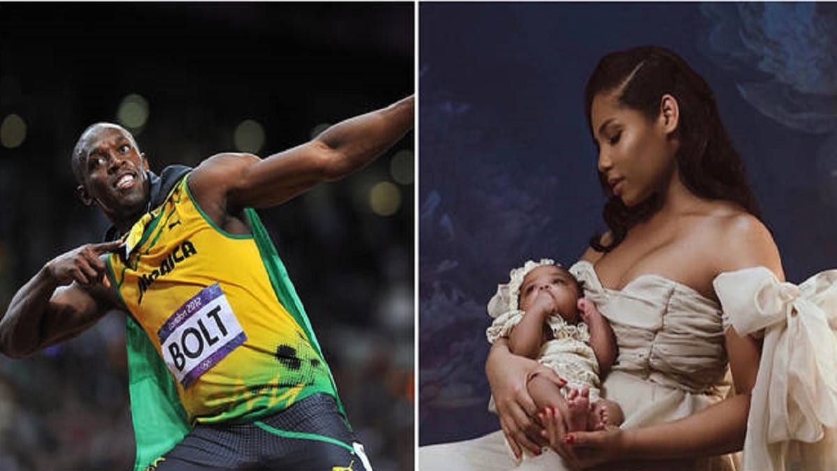 Usain Bolt Publie Des Photos De Sa Fille Pour La 1Ère Fois Et Révèle Son Nom: Photos