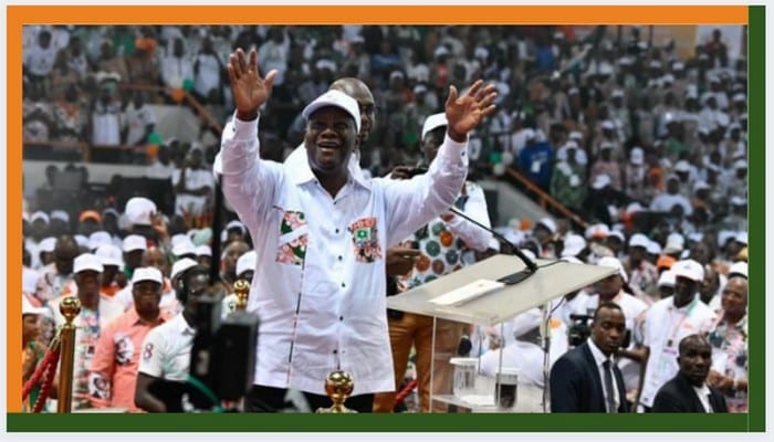 Côte Divoirealassane Ouattara Tacle Les Opposants Lors De Son Investiture