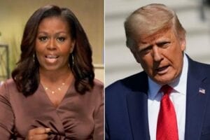 « Je Ne Serais Pas À La Maison-Blanche Sans Le Travail Fait Par Ton Mari » : Donald Trump Tacle Michelle Obama