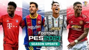 Konami Dévoile La Couverture D’efootball Pes 2021 Season Update