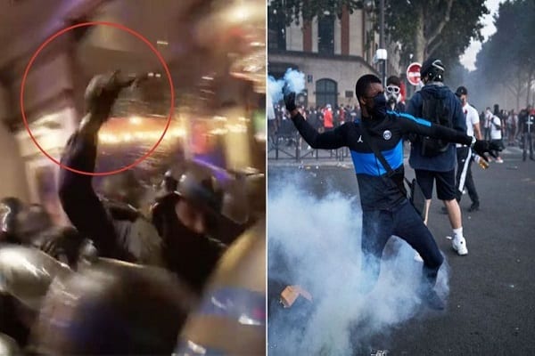 LDC violentes émeutes en France après la défaite du PSG - LDC : violentes émeutes en France après la défaite du PSG – (vidéo)