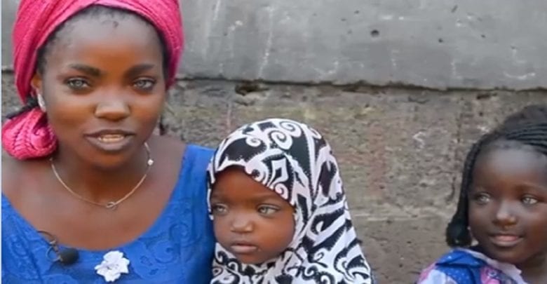 «Mon Mari A Abandonné Mes Filles Et Moi Parce Que Nous Avons Des Yeux Bleus”, Raconte Une Nigériane