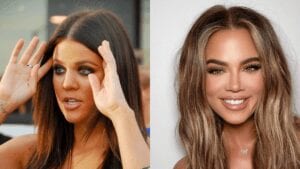 Nouvelle Chirurgie Faciale , Khloé Kardashian Meconnaissable