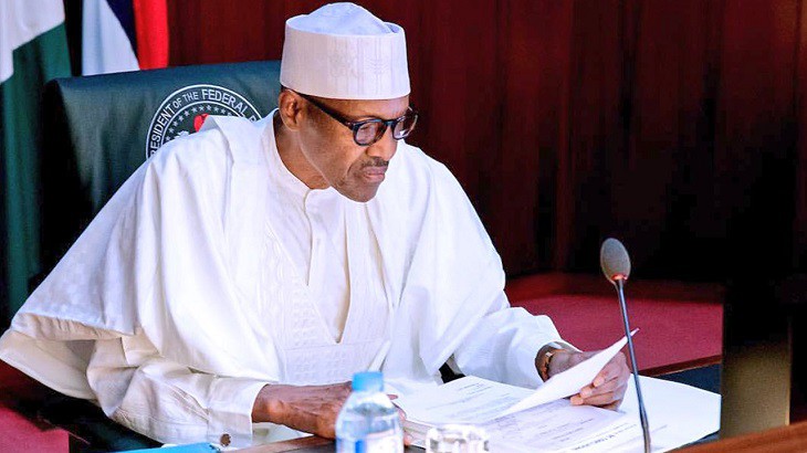 President Muhammadu Buhari Doingbuzz - Le Nigéria interdit aux ressortissants de l'UE d'entrer sur son territoire