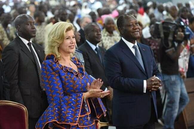 Dominique Ouattara Déclare Son Amour Pour Le Président Ouattara (Video)