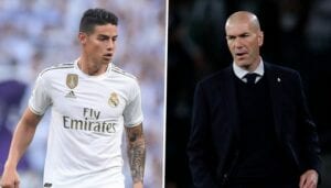 Real Madrid : Zidane A Tranché Pour James Rodriguez