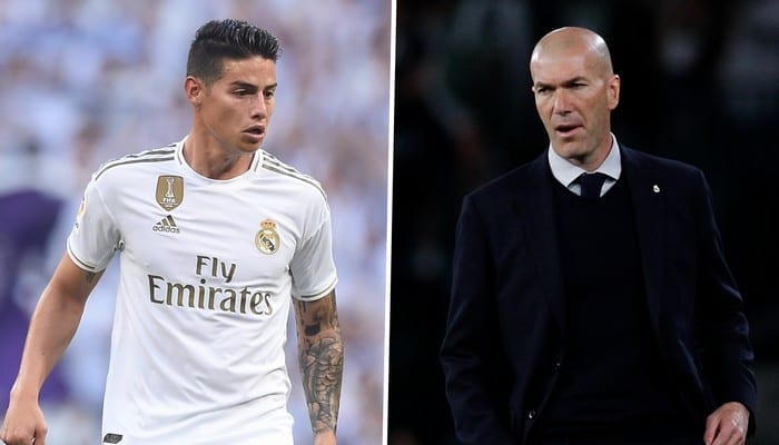 Real MadridZidane a tranchéJames Rodriguez - Real Madrid : Zidane a tranché pour James Rodriguez