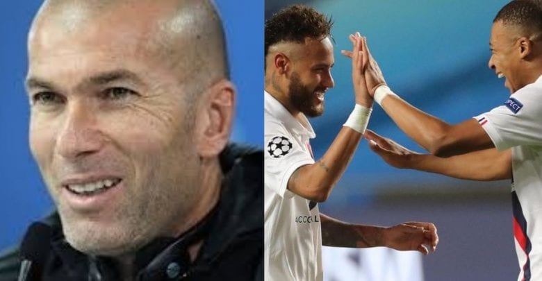 Zidane Séduit Par Le Duo Neymar-Mbappé !