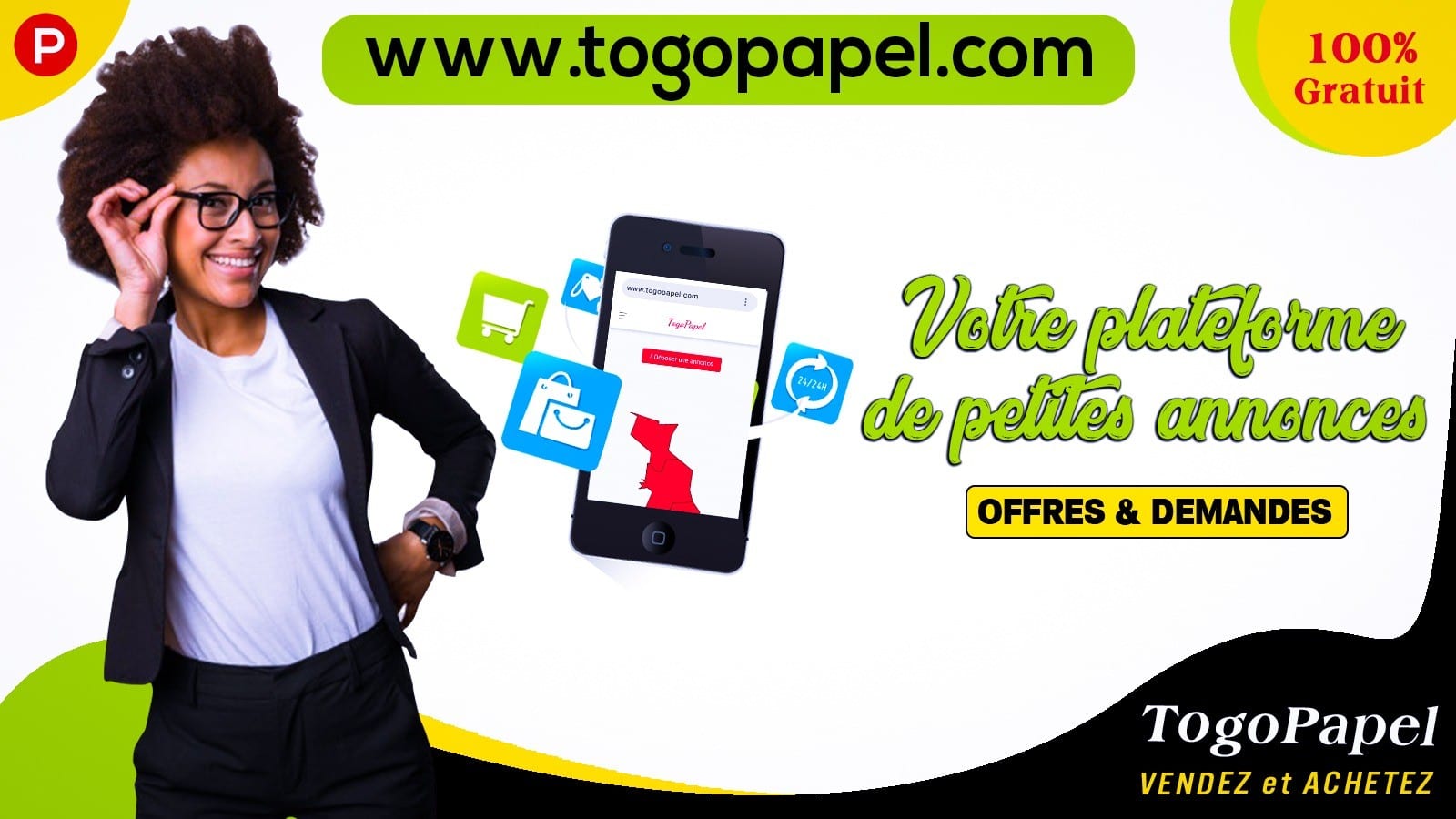 Togopapel : Votre Nouvel Portail D&Rsquo;E-Commerce , Votre Site Des Annonces Au Togo
