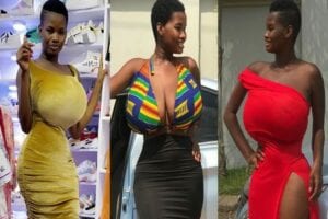 Ghana : Pamela Watara, La Fille Aux Seins Les Plus Gros Dévoile Enfin Son Petit Ami (Vidéo)