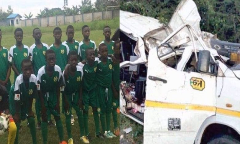 Ghana : Des Jeunes Footballeurs Meurent Dans Un Terrible Accident De Voiture