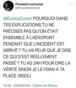 Affaire Eunice Zunon : Président Extractor Menace De Livrer Sa Version Des Faits