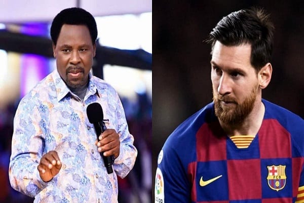 Lionel Messi le conseil du prophète TB JoshuaArgentin - Départ de Lionel Messi : le conseil du prophète TB Joshua à l’Argentin