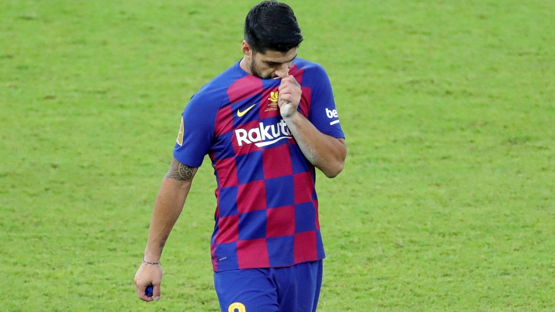 Football: Luis Suarez quitte le FC Barcelone en larmes (Vidéo)