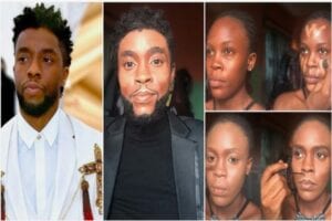 Nigeria : Une Artiste Se Transforme En Chadwick Boseman