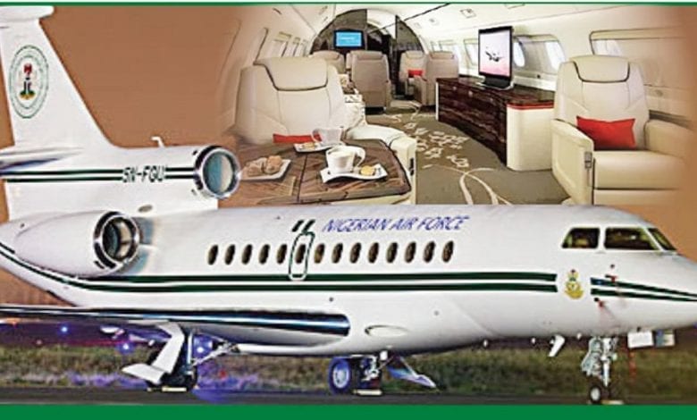 Nigeriale Gouvernement Met En Vente Un Avion Présidentiel