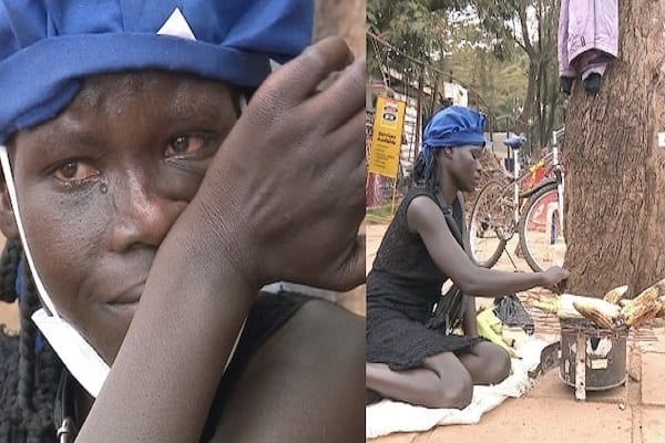 Ouganda: émouvante histoire d’une enseignante contrainte de braiser du maïs dans la rue