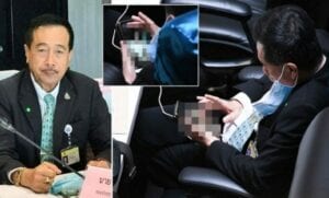 Thaïlande : Un Député Surpris En Train De Regarder Des Images Pornographiques Sur Son Téléphone Au Parlement