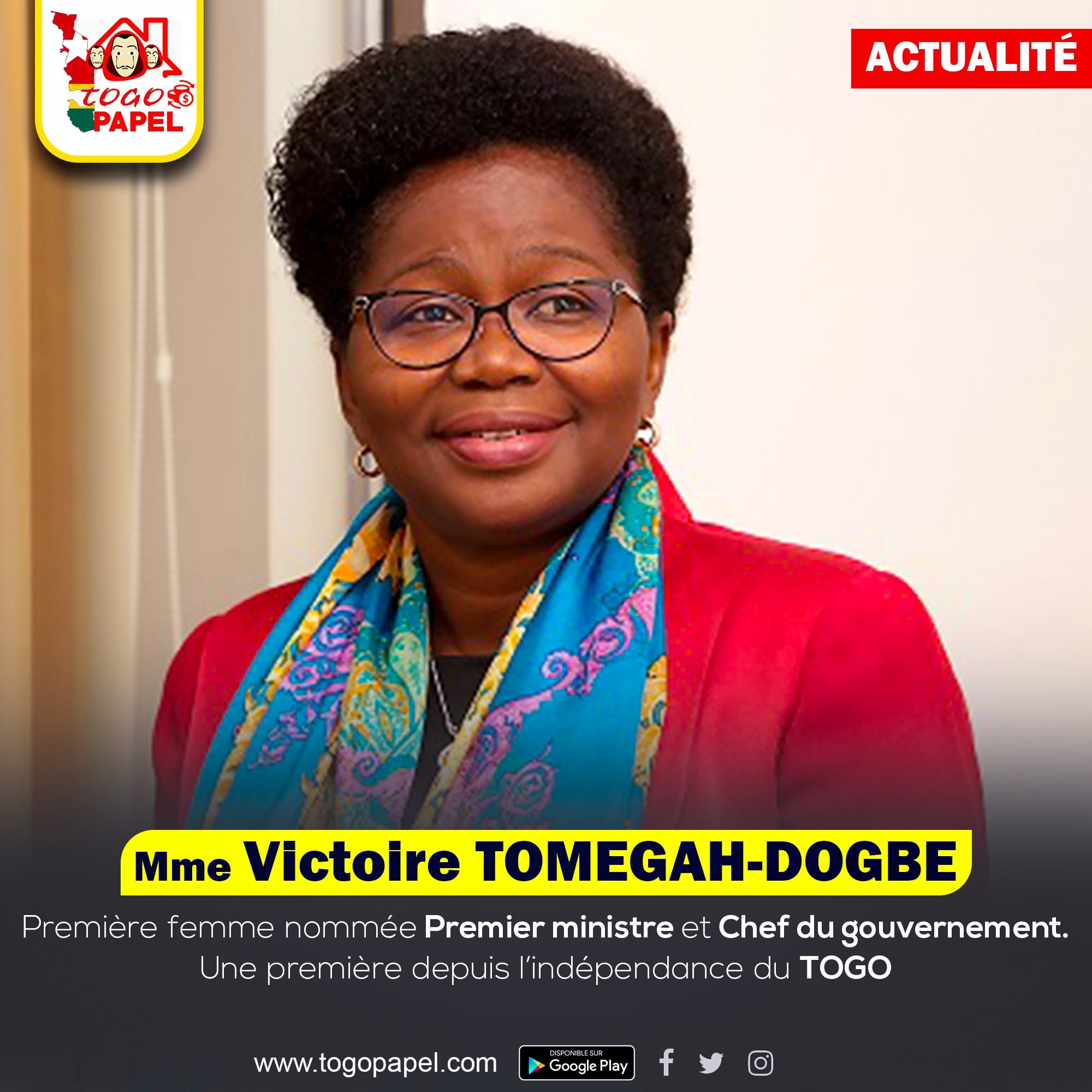 Qui Est En Réalité Victoire Sidémého Dzidudu Tomegah-Dogbe – Biographie 2020
