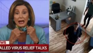 Usa/Covid-19: Nancy Pelosi, Aperçue Chez Le Coiffeur Sans Masque