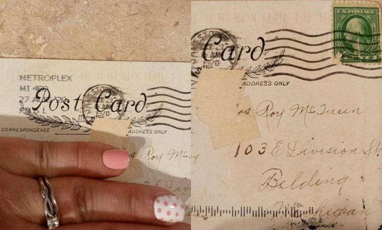 USA : une femme reçoit une carte postale 100 ans après son envoi