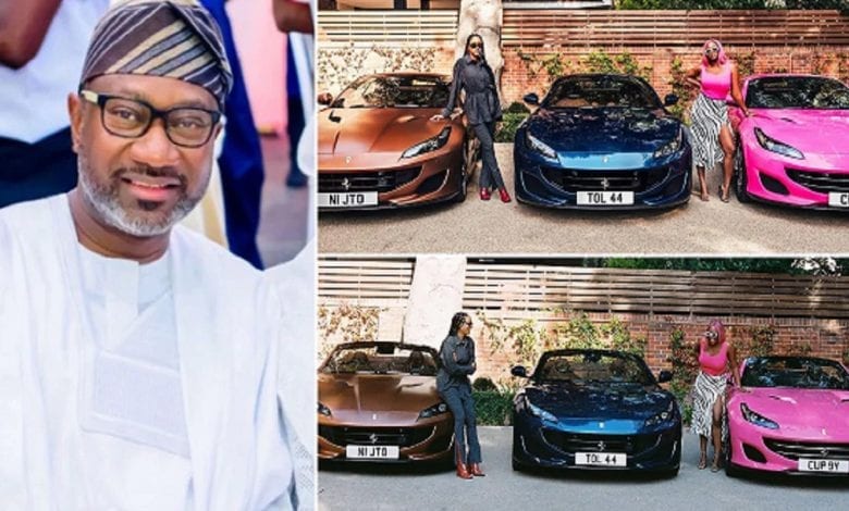 Un Milliardaire Nigérian Offre 3 Ferrari À Ses Trois Filles (Photos)