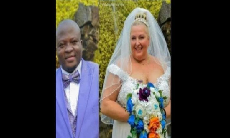 Une Blanche Refuse D’obéir À Son Mari Nigérian Lors De Leurs Vœux De Mariage: Vidéo