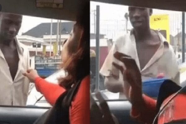 Une Vidéo D’une Femme Suppliant Un Marchand Ambulant De L’embrasser Fait Le Buzz (Vidéo)