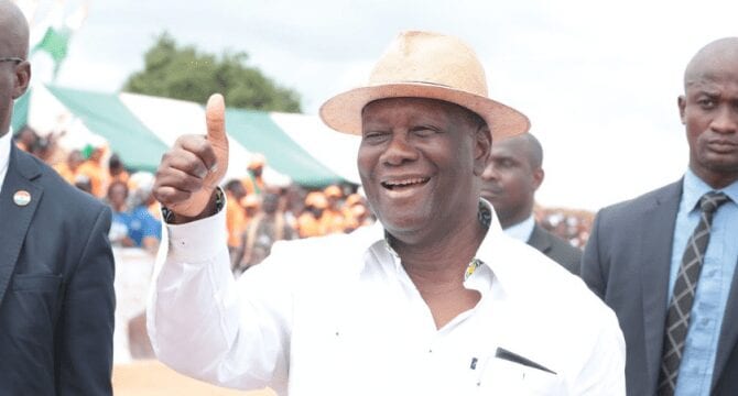 Campagne / Ouattara se moque de Bédié et Affi : ” Ils n’ont pas d’argent…”