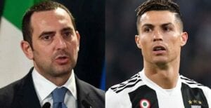 Covid-19 : Le Ministre Des Sports De L’italie S’en Prend À Cristiano Ronaldo