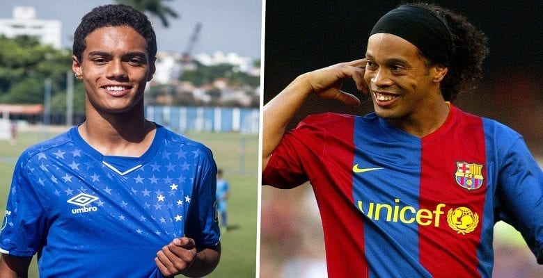 Joao Mendes Le Fils Ronaldinhopremier Contrat Pro
