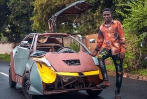 Kelvin Odartei : Le Jeune Ghanéen Qui A Fabriqué Sa Propre Voiture À 14 Ans (Vidéo)